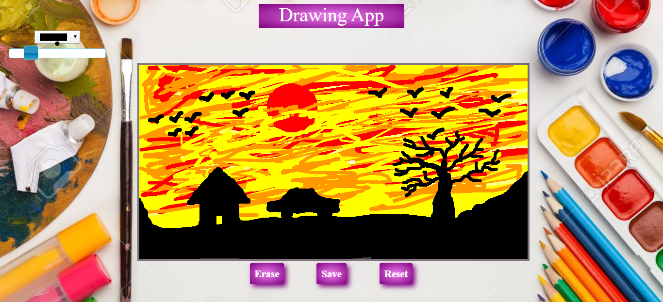 Drawing web app